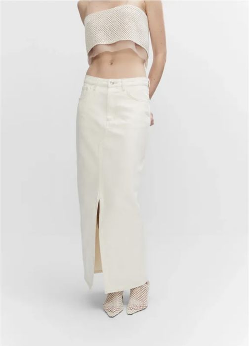 Спідниця денім максі Mango