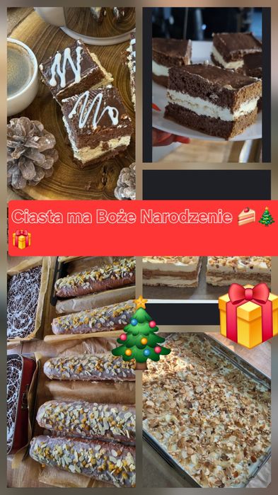 Domowe ciasta na Święta