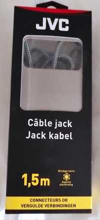 Cabo Áudio jack 3.5mm JVC 1.5mts