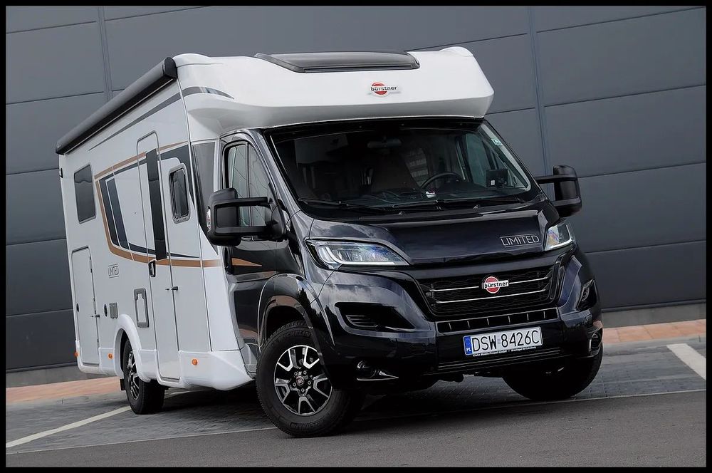 Burstner Burstner Limited TIT 726G  Fiat Ducato 2.2D 140KM Klima Elektryka Tempomat Kamera TV Alu Hak FULL LED  Bursnter Limites TIT726G Fiat Ducato 2.2D 140KM FULL LED Klima TV Alu