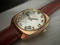Zegarek Longines Ultra Chron (złoto 18k, 750, szafir, onyks) - piękny