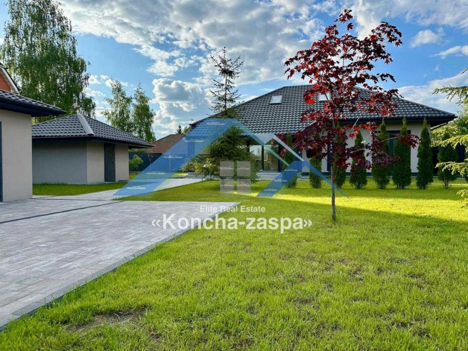 Конча Заспа. Новый дом рядом с рекой в Козине