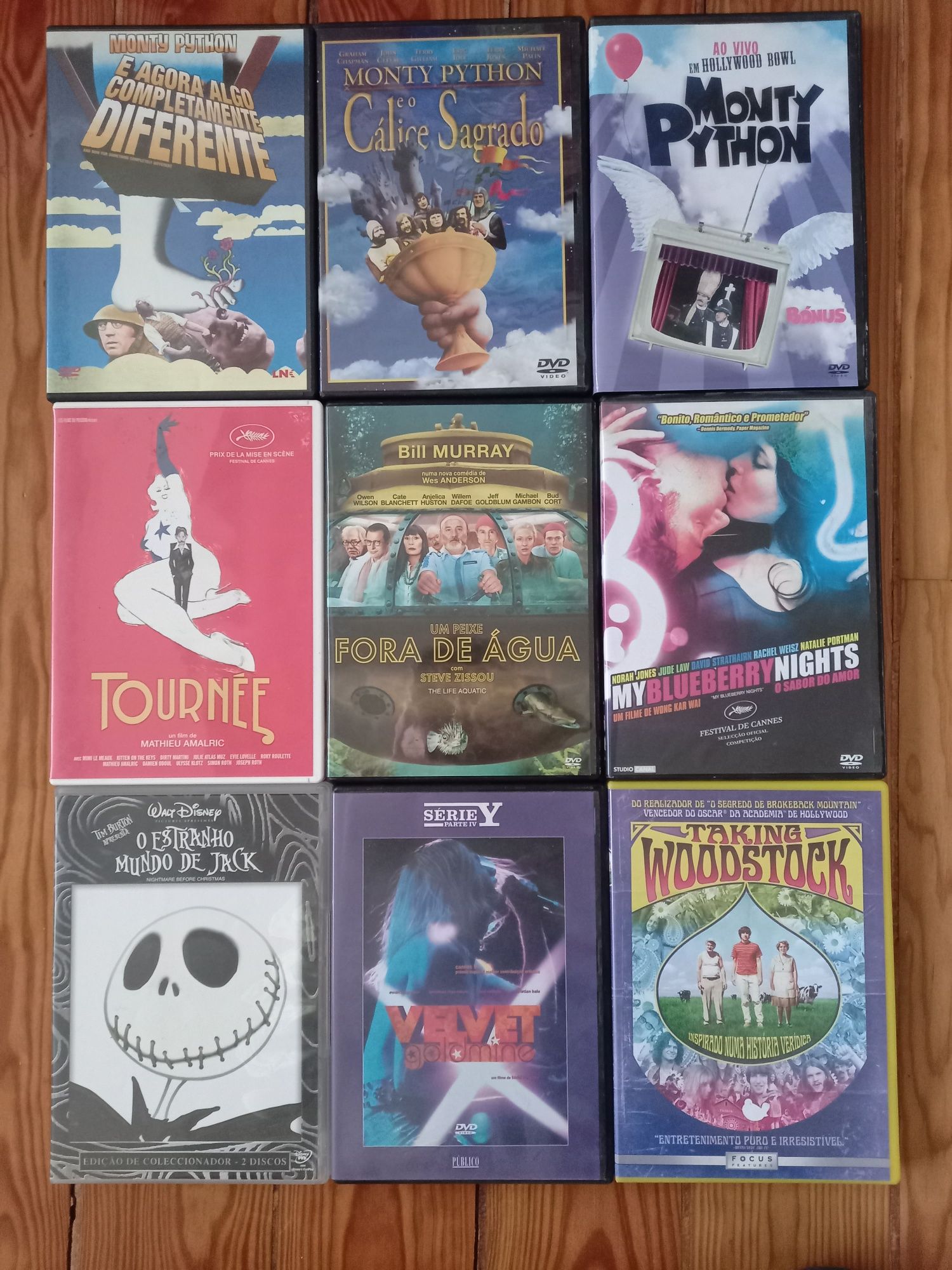 Dvds (alguns do cinema independente)