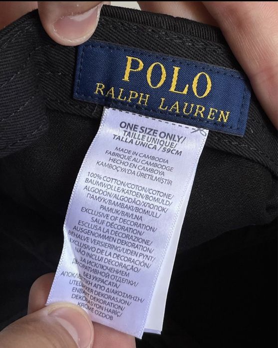 кепка Polo Ralph Lauren поло кепка