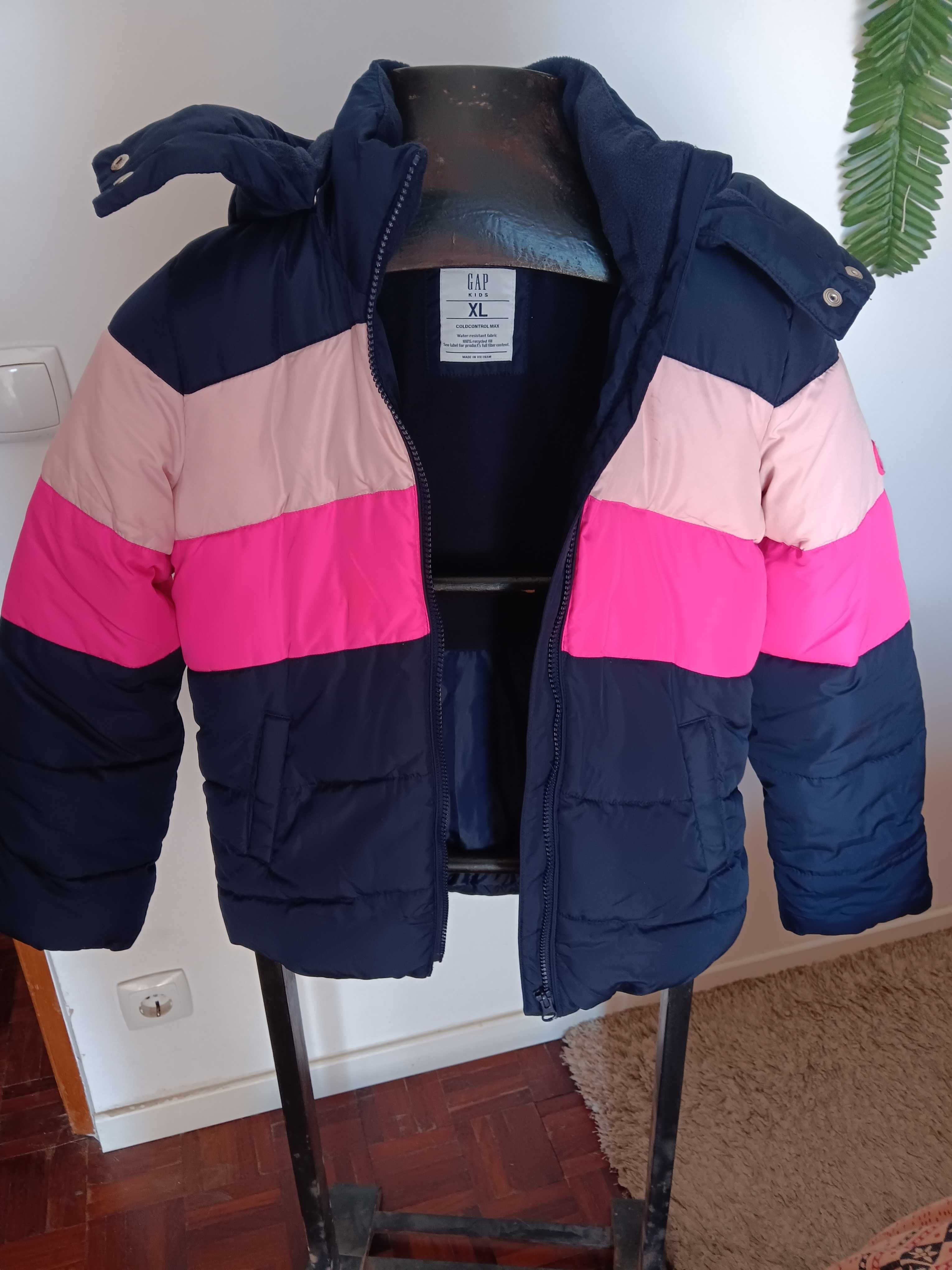 Blusão Puffer Coldcontrol Max Gap Kids XL 150cm