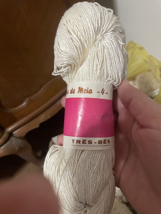 Linhas de crochet varios tipos