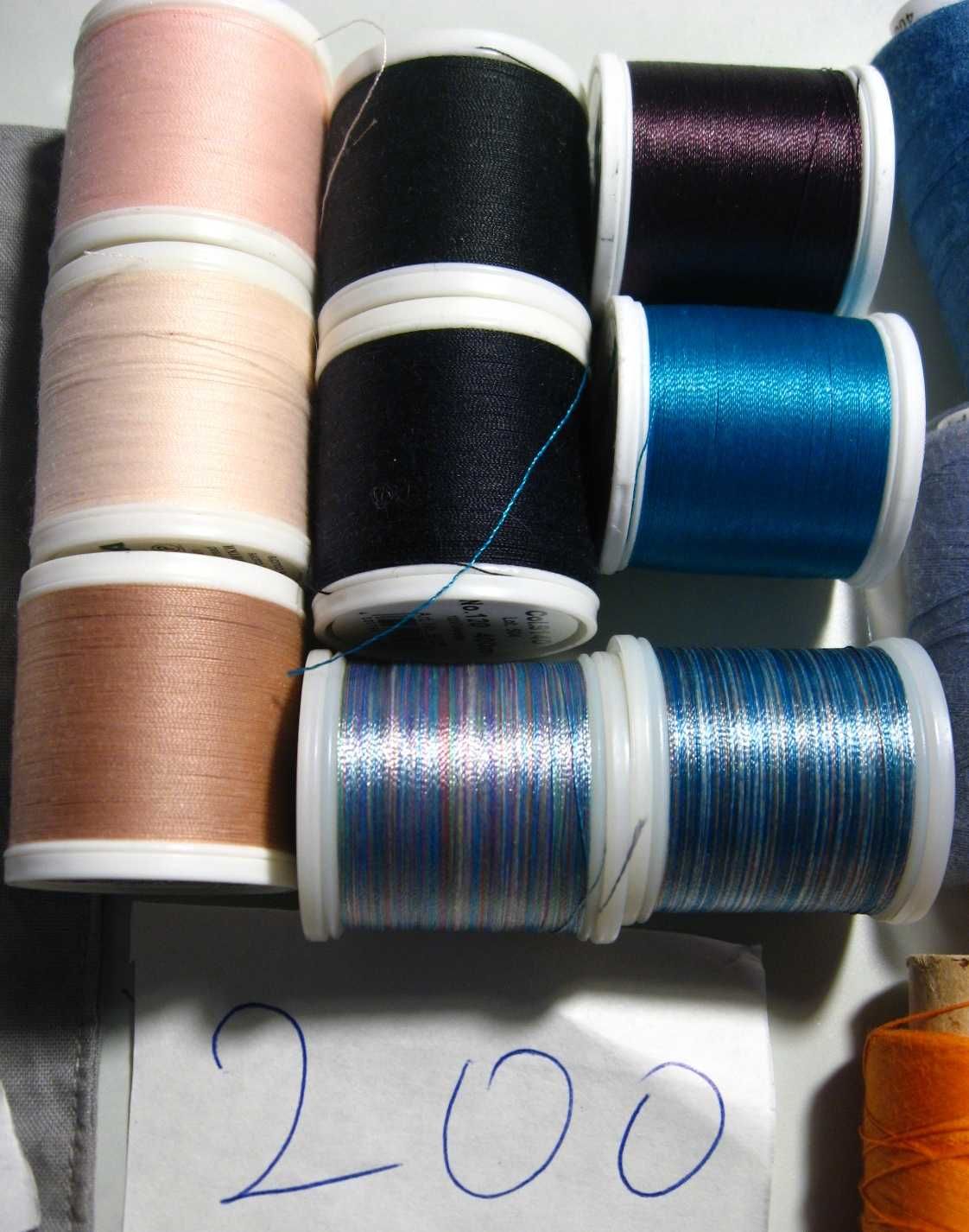 Нитки швейные катушка, для вышивки, бисера, машинок, Madeira, резинка