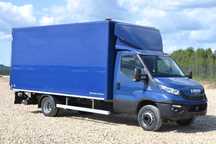 Iveco Daily 72-180 Kontener Winda 1000 kg 72C18 65C 50C 32C  Import Niemcy Pierwszy właściciel