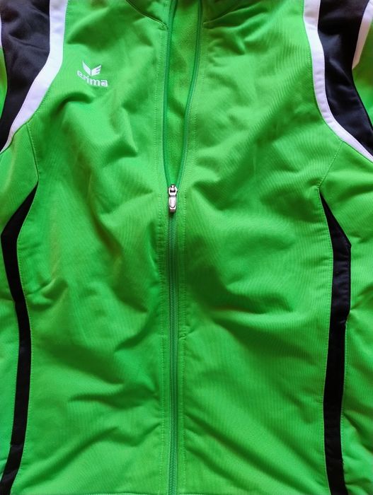 Bluza zielona na zamek