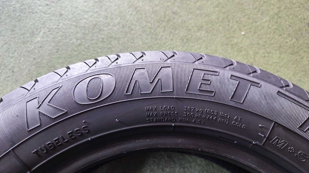 Para 155 70 R13 75T Kenda Radial Komet Plus bieżnik 2x3,8mm