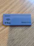 Oryginalna Karta Pamięci Sony 16mb Memory Stick MSA-16A Made In Japan