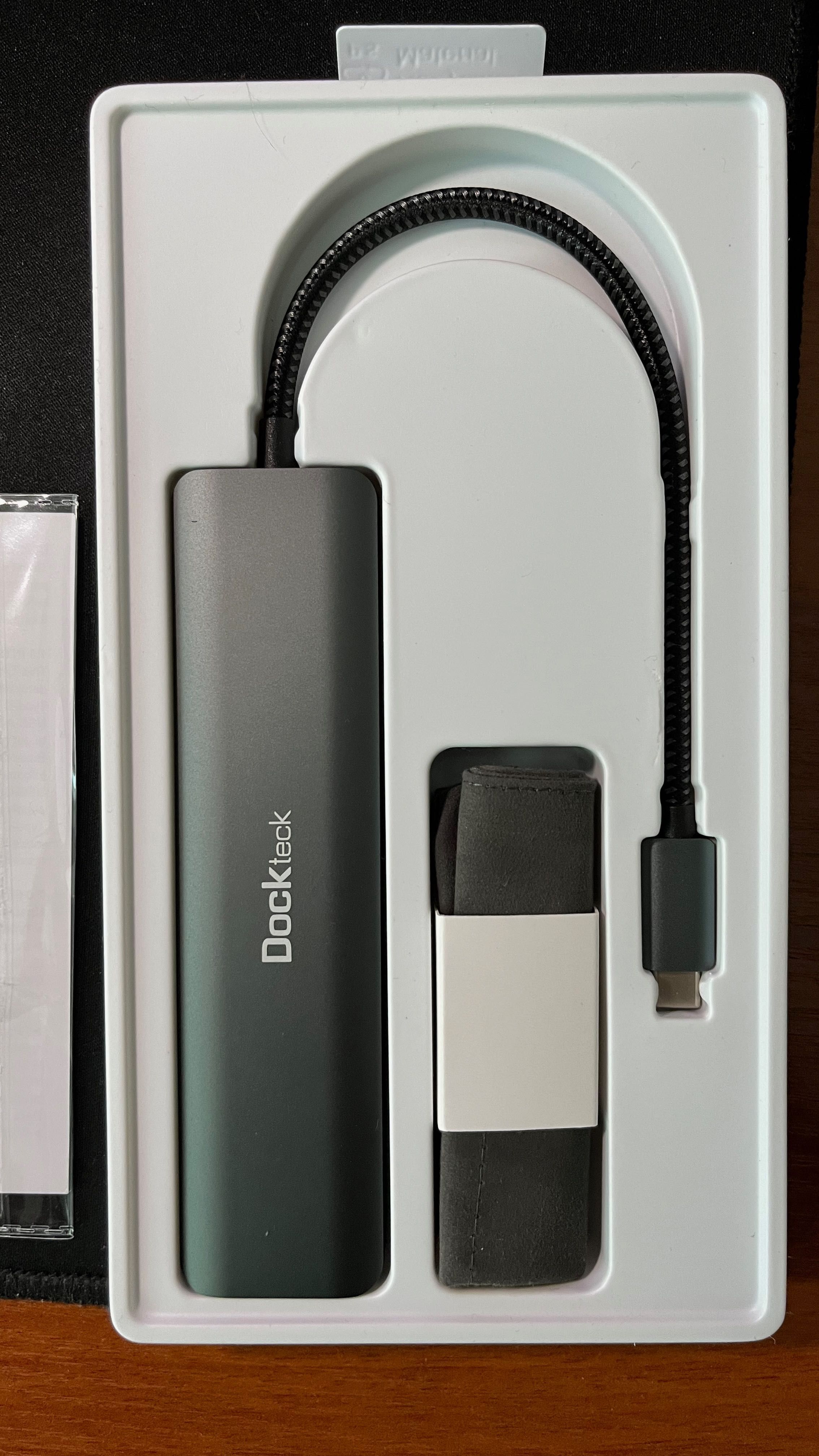 USB-C хаб Dockteck Multiport 7 портів (Ethernet 1Gbps ;hdmi 4k) MBP