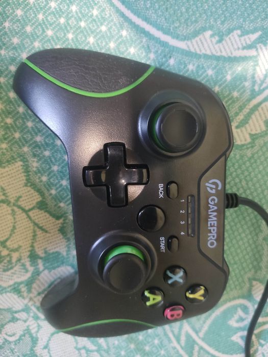 Геймпад-джостик GamePro MG450B Black-Green