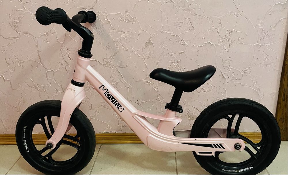 Беговел , Велобіг Movino Magnesium Pro (pink