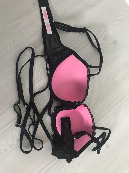 Бюст VS Pink пуш ап зі шнурівкою на талії, 80С