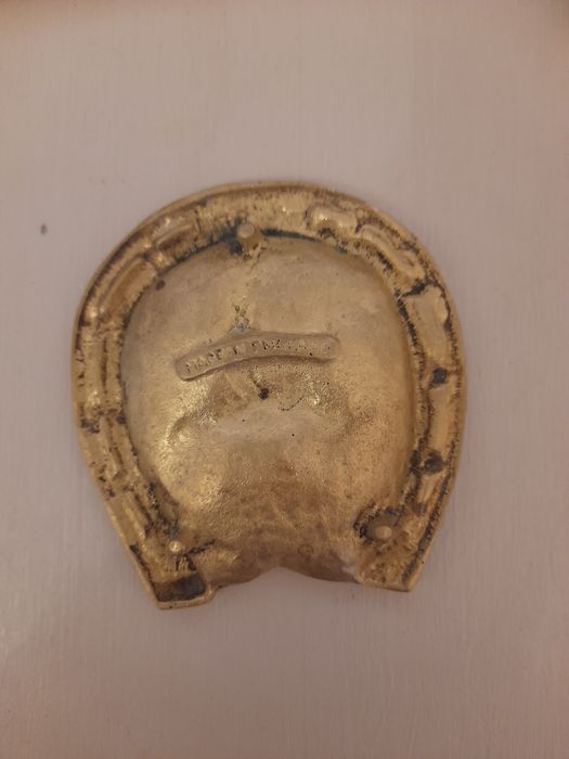 Cinzeiro em cobre ferradura