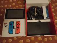 Nintendo Switch V2 com garantia + jogo.