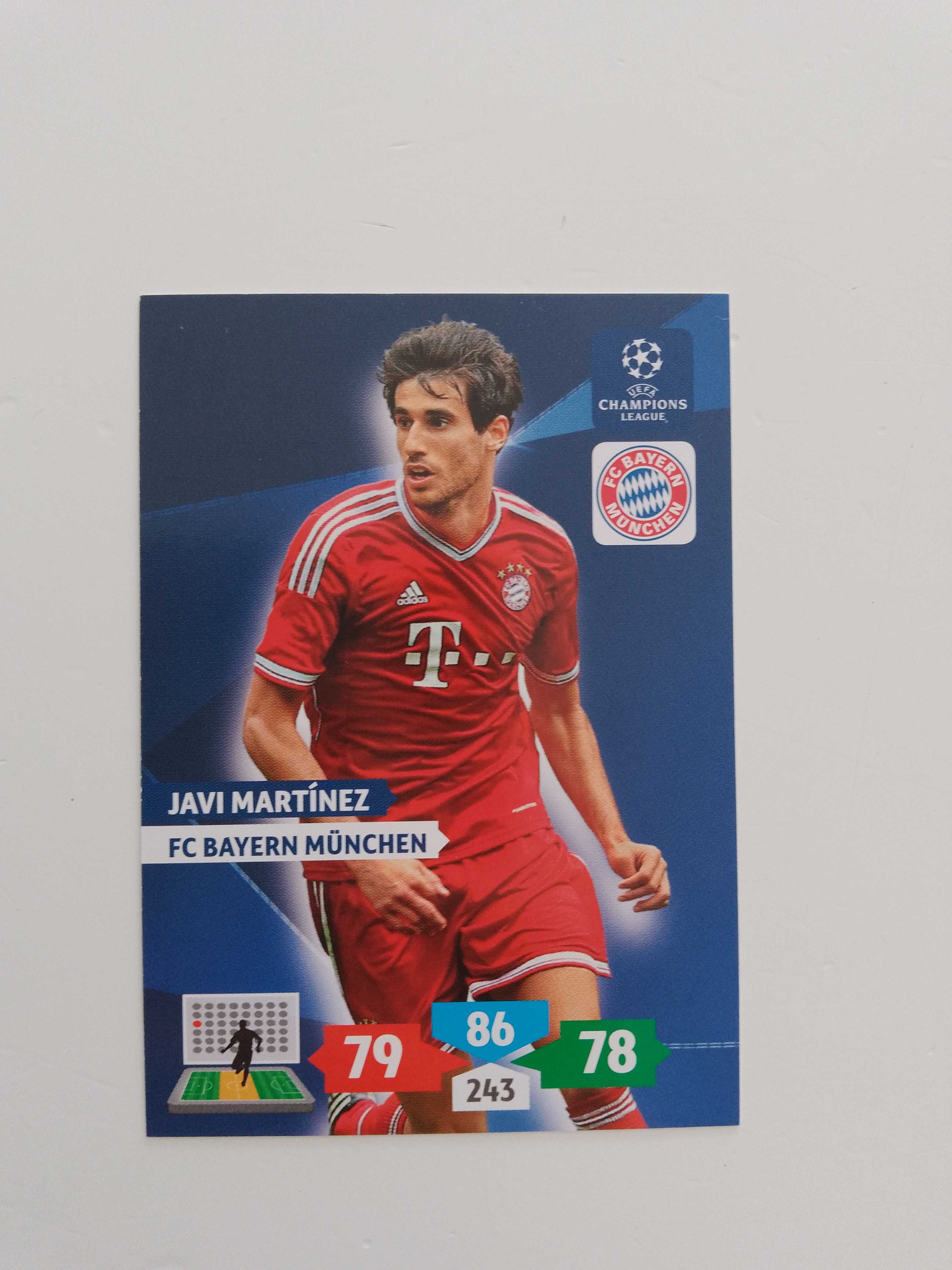Javi Martínez (Base card) FC Bayern München Champions League 2013/14