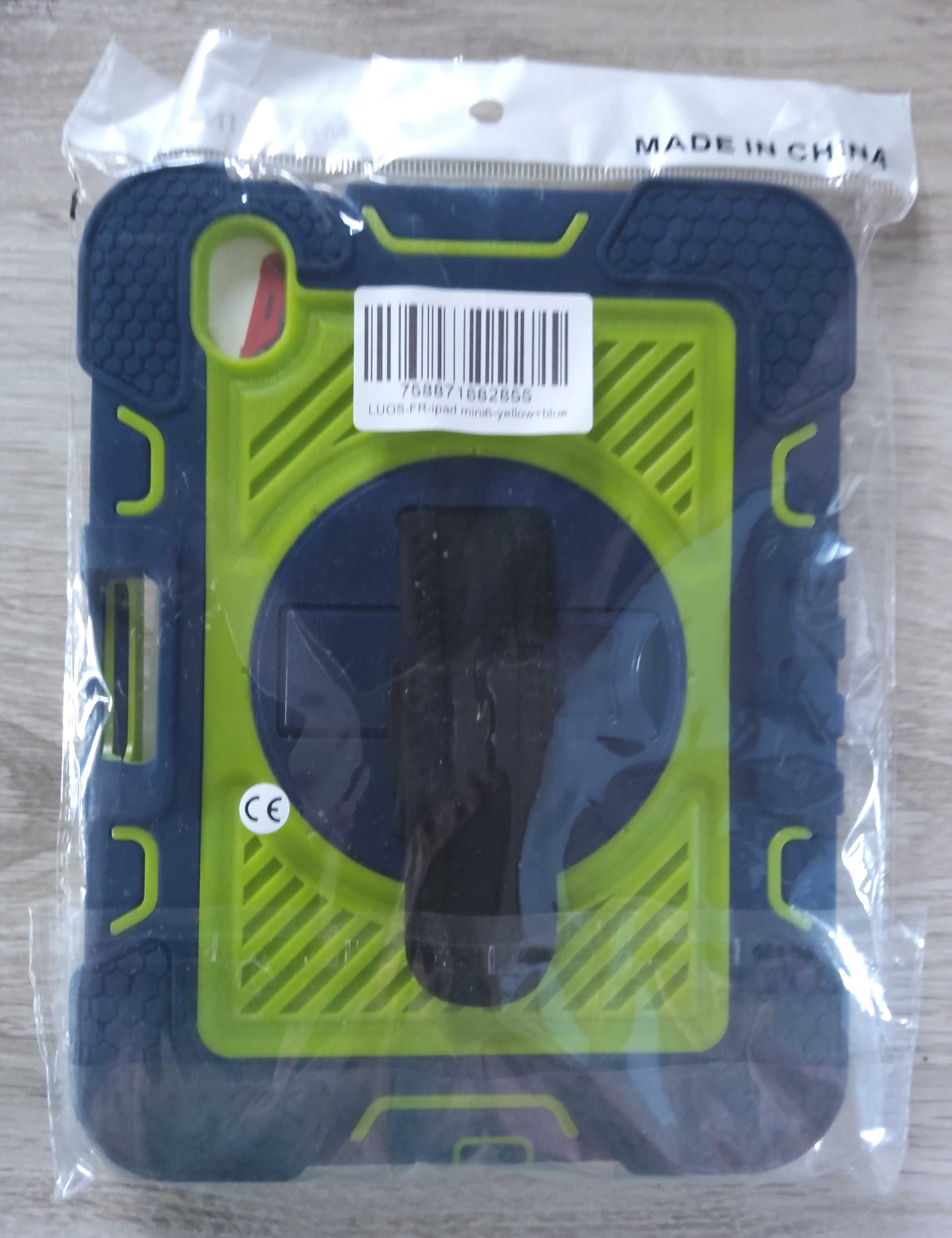 Pancerne etui case obudowa do tablet iPad Mini 6 z paskiem #272