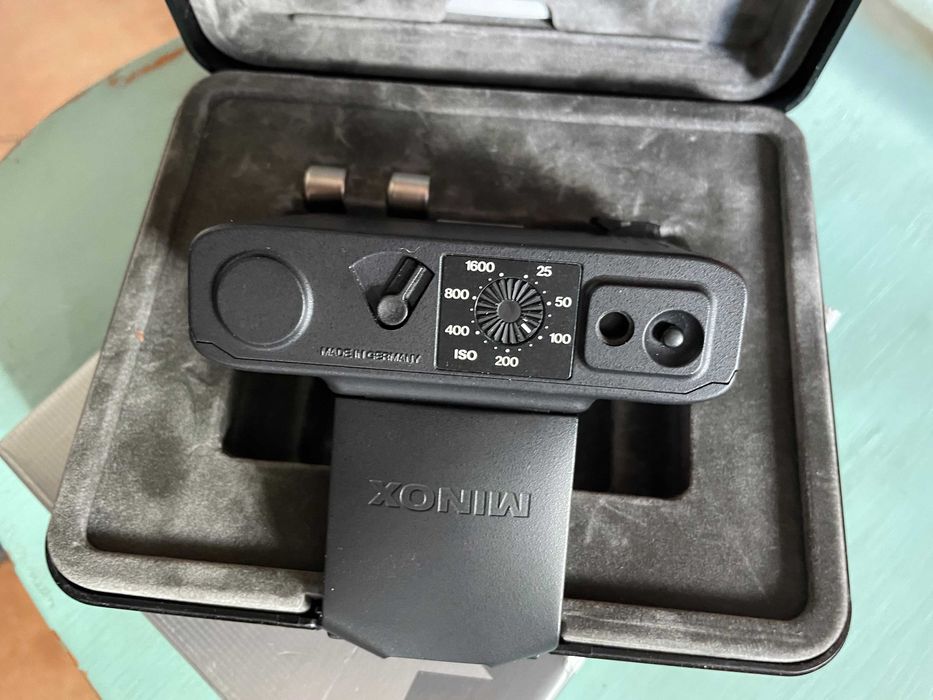 MINOX GT-E z obiektyw MC Minoxar 2,8/35 idealny z papierami i opakow