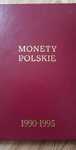 Monety komplet od 1990 do 1995 nowy klaser, zamiana na rybak bałwanek