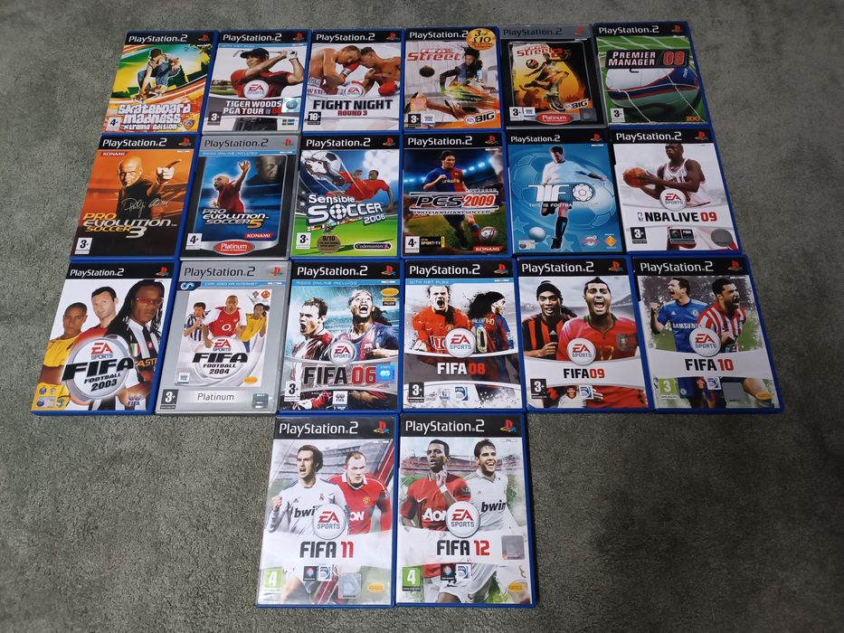 Jogos PlayStation 2 (PS2) - preços na descrição