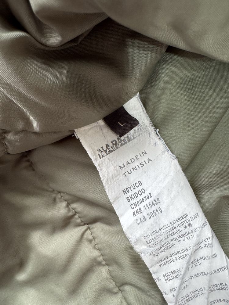 Napapijri Skidoo Anorak Jacket Navy size L kurtka narciarska snowboard