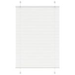 Vidaxl Roleta Plisowana Biała 95X100 Cm Szerokość Tkaniny 94,4 Cm