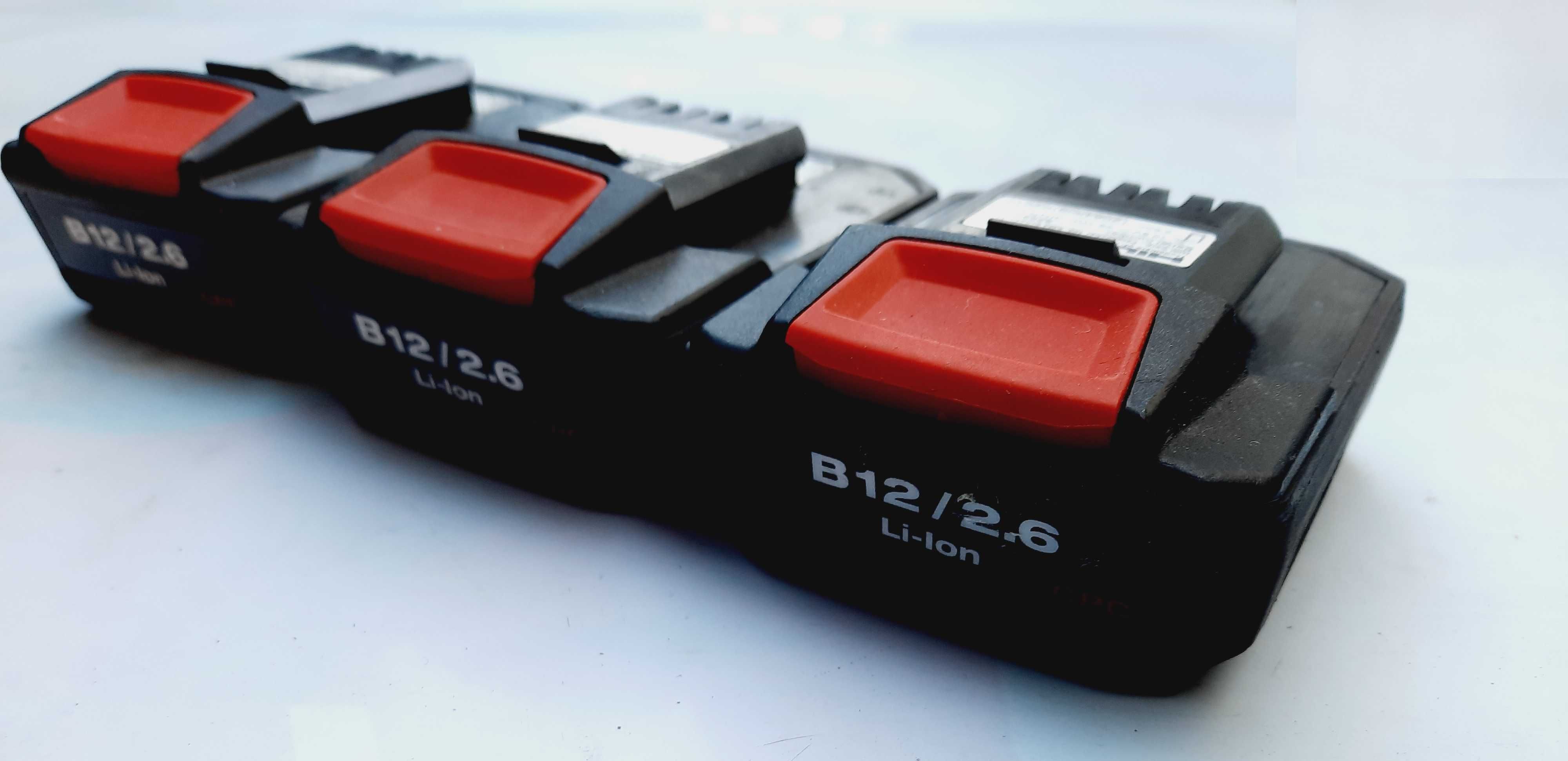 Akumulator bateria 12V HILTI B12 2,6 do SR2 PM30 SF2 SL2 SID2 PM20