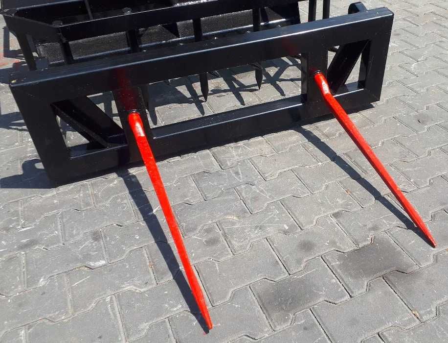 Ramka z tulejami i widłami do przewożenia bali słomy DOSTAWA cała PL