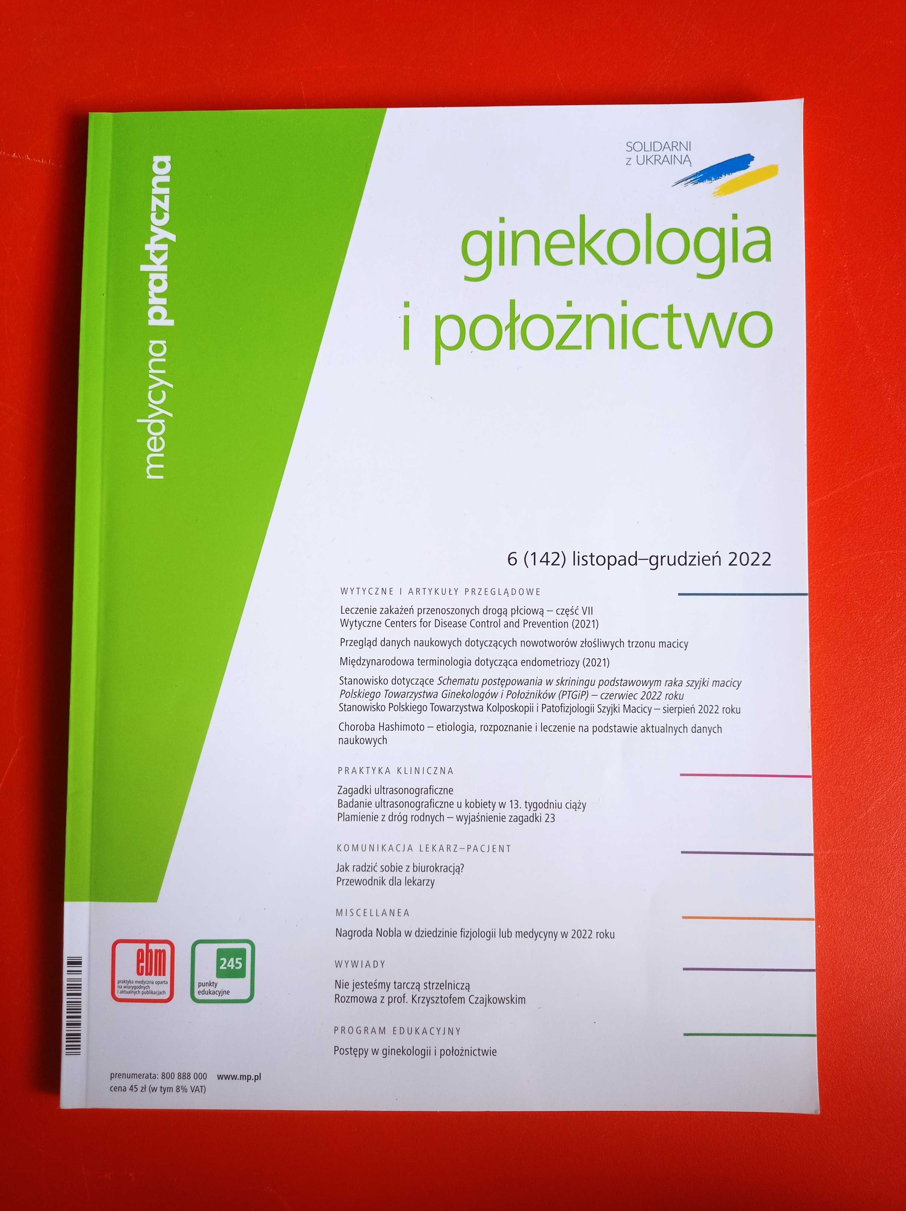 Ginekologia i Położnictwo 6/2022, listopad-grudzień 2022