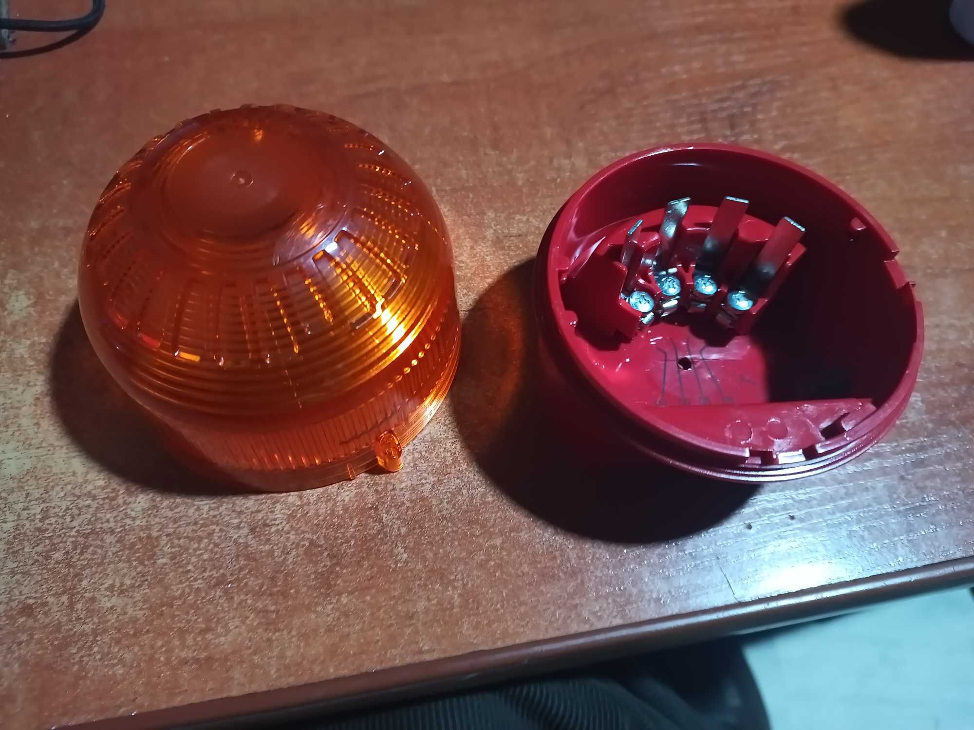 Sygnalizator świetlny 17-60V DC - PSB-0031 , św.migające, pomarańczowe
