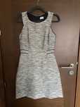 Vestido curto de algodão e viscose nº 36