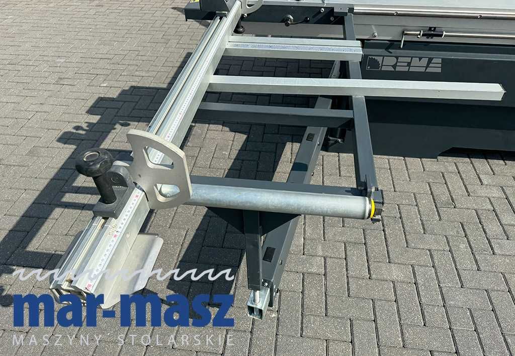 Piła formatowa REMA FX500 – 2osie automatyczny liniał wzdłużny pilarka