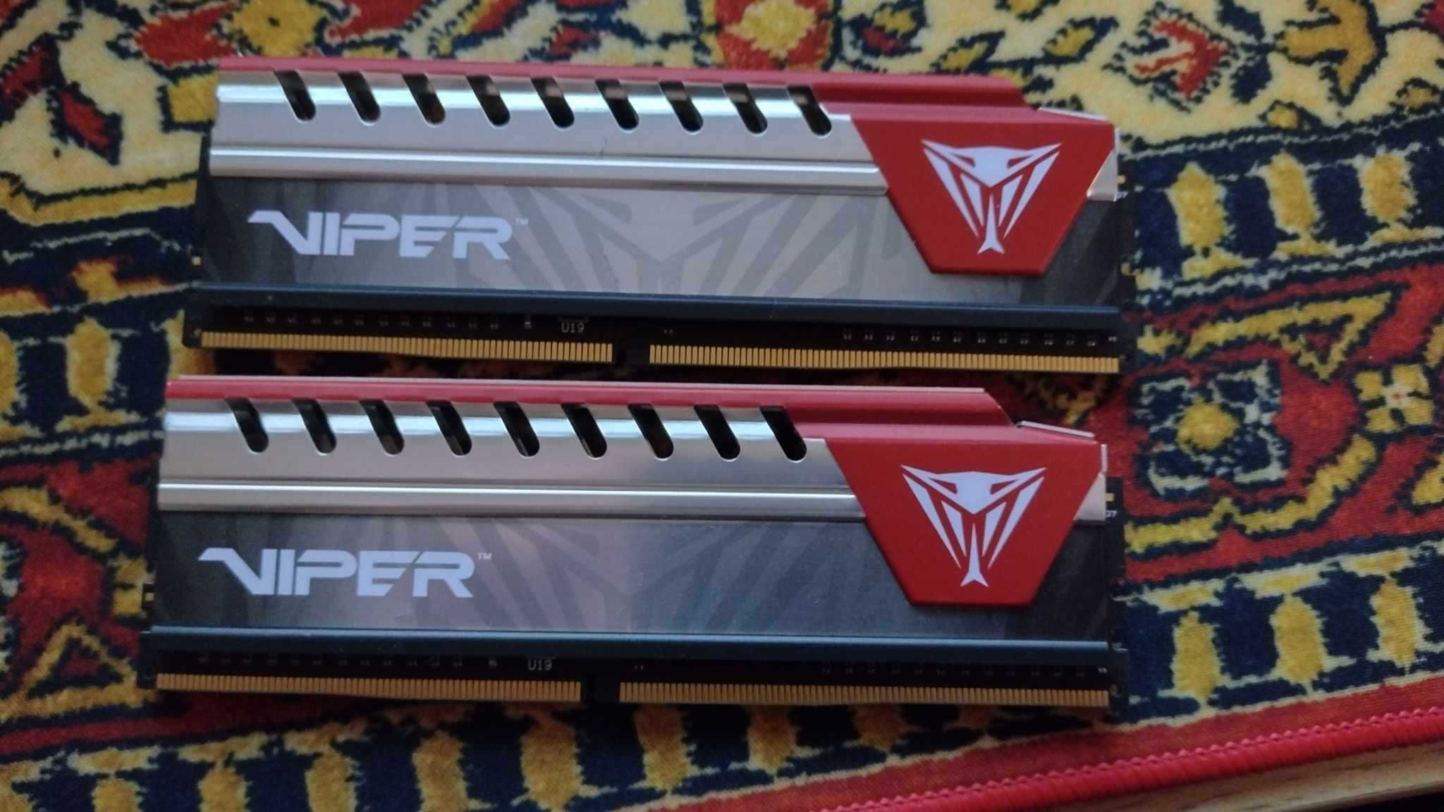 Pamięć Patriot Viper Elite, DDR4, 8 GB, 2400MHz, CL15 (PVE48G240C5KRD)