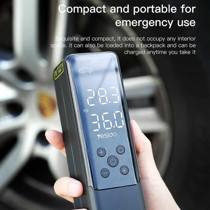 Yesido Pompka elektryczna mini kompresor VC05