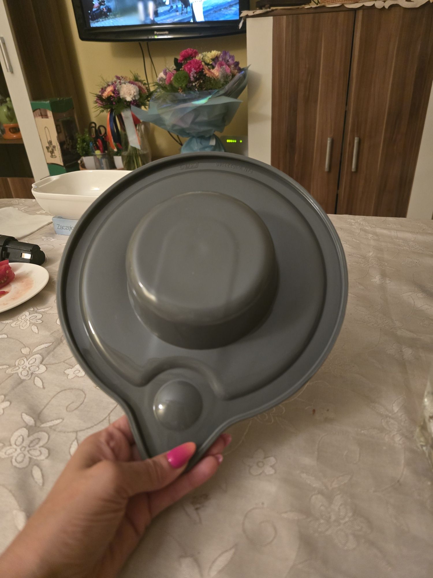 Pokrywa do szklanej dzieży do KitchenAid.