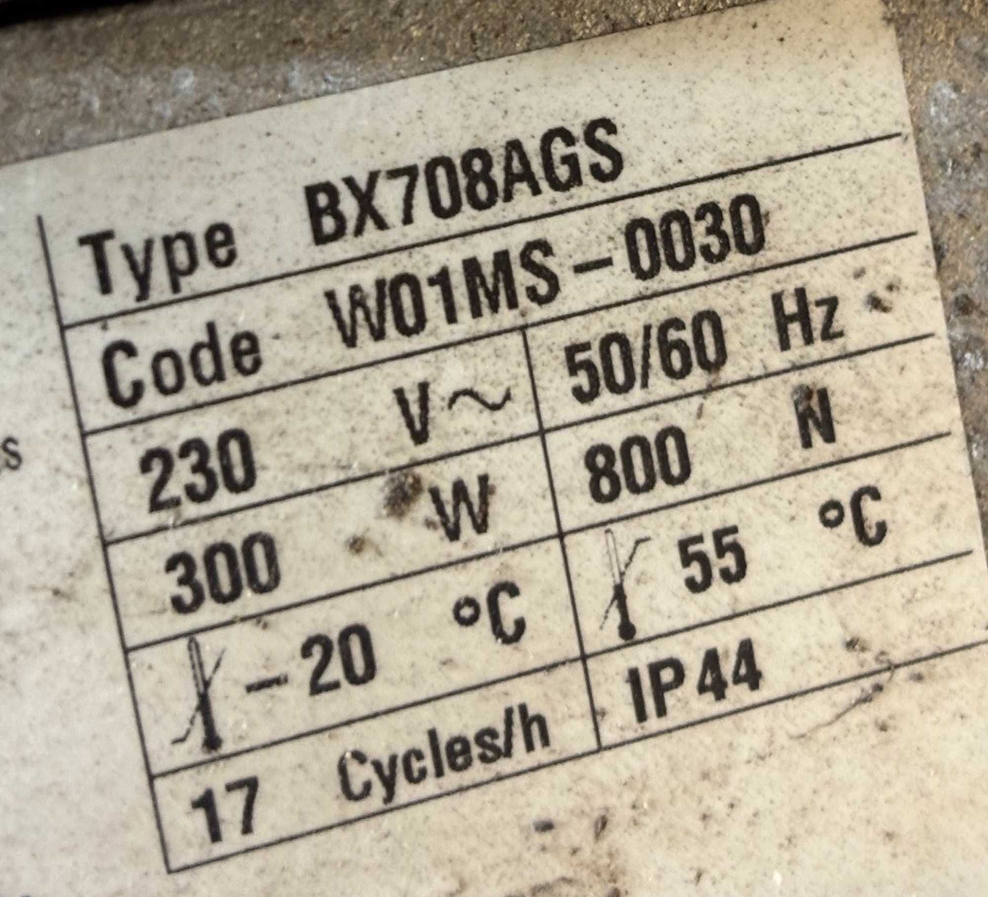 Napęd do bramy przesuwnej Came BX708AGS uszkodzony enkoder