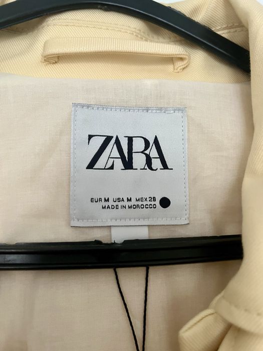 Zara Casaco de Algodão de Mulher