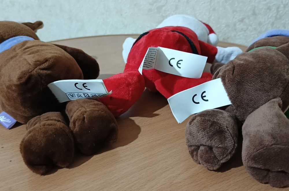 Новогодняя мягкая игрушка набор Milka