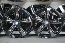 Alufelgi oryginał BMW 5x112 7.5Jx17 et54 cb66,6mm czarny polysk