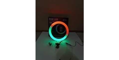 Кільцева rgb лампа 26см - Блогерам, Инста, Тик-Ток