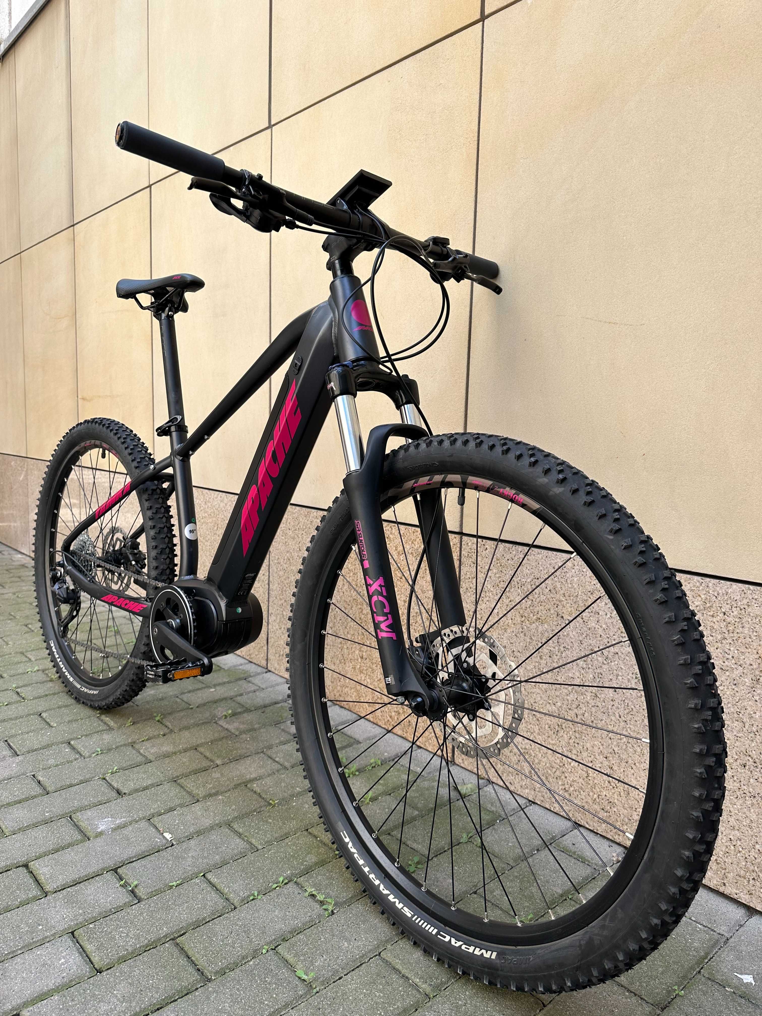 Damski Rower MTB Elektryczny Apache Yamka MX3 2021 – Prawie nówka
