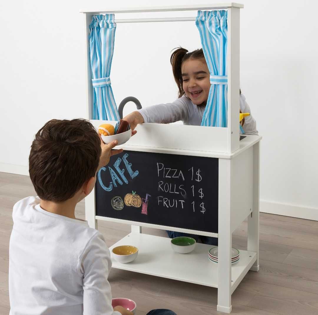 3w1 Ikea spisig nowa  kuchnia kuchenka zabawkowa teatrzyk sklepik