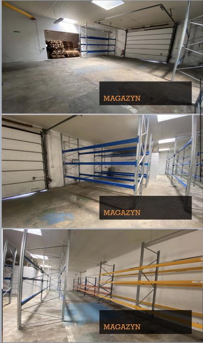 Od zaraz Starowa góra szeroka 20 magazyn biura / ogrodzone / paczkomat