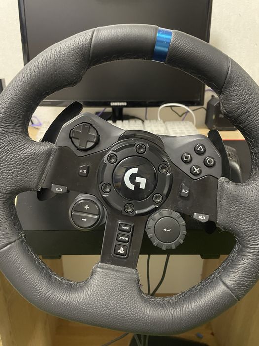 Руль Logitech G923 з педалями,Коробкою передач ОРИГІНАЛ