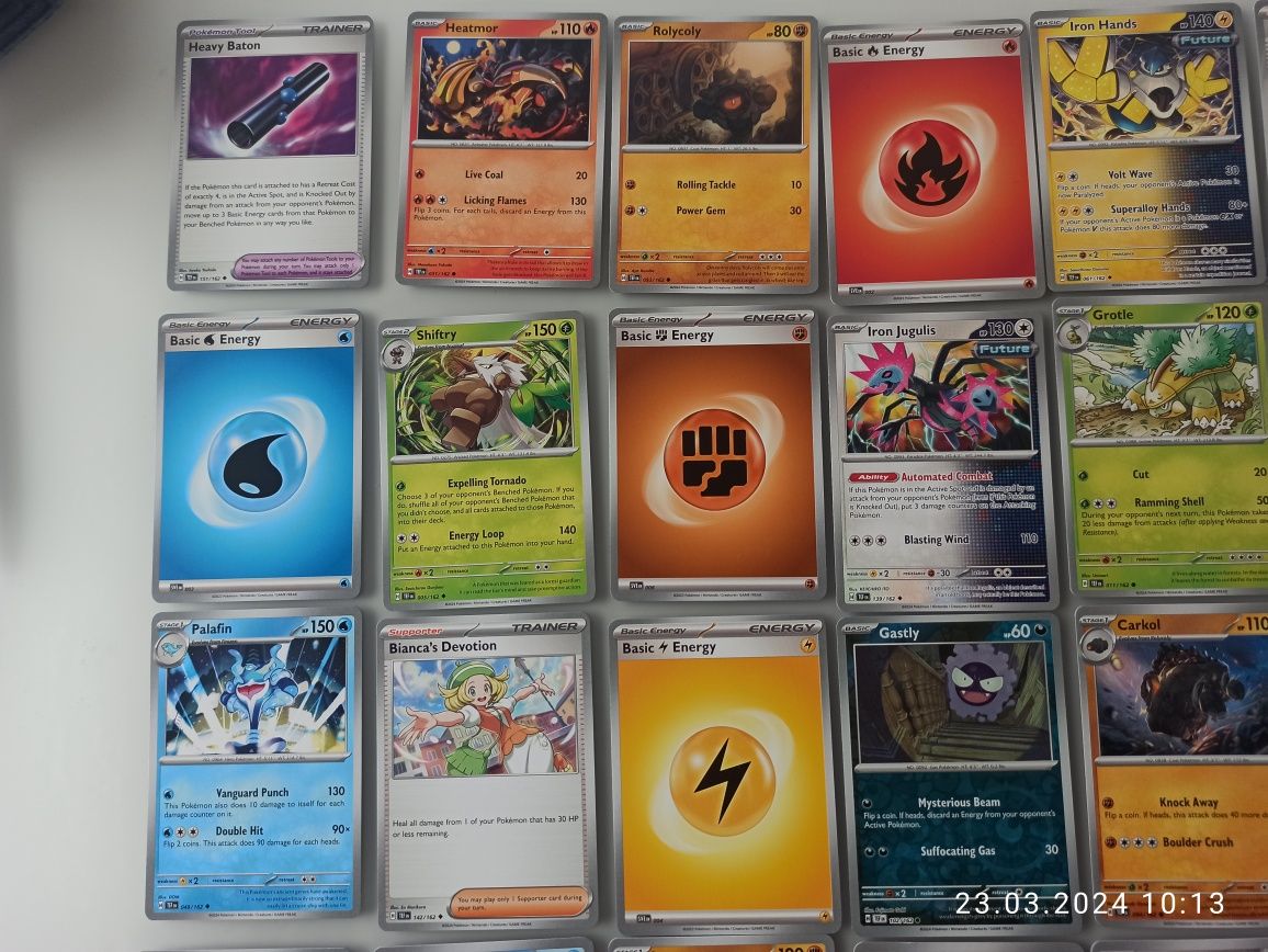 Karty pokemon tcg Temporal forces oryginalne