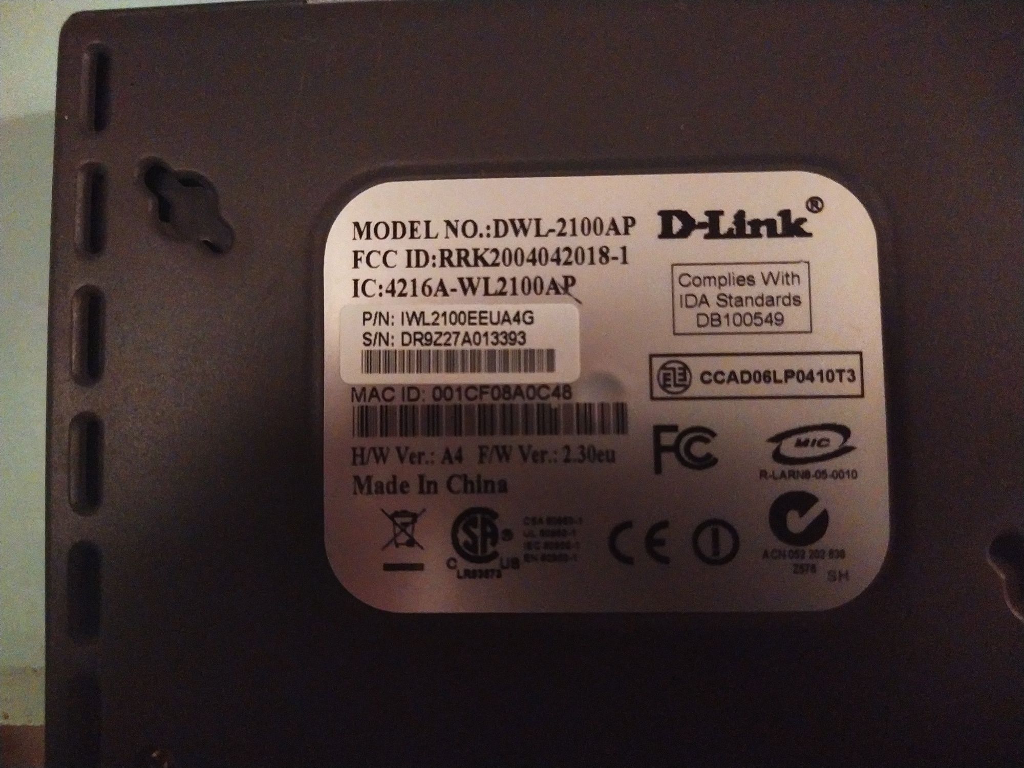 D-Link DWL-2100AP