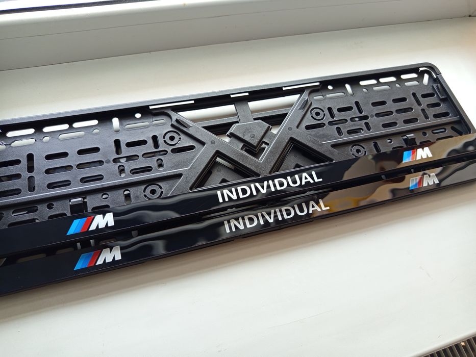 Рамки номера BMW , номерные рамки БМВ, автономера, всё индивидуально !