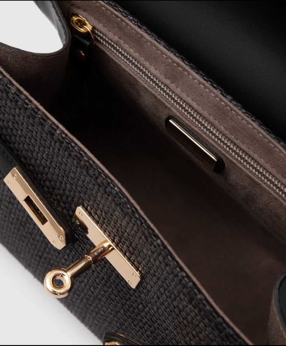 Новая кож черная сумка Gianni Notaro. Италия